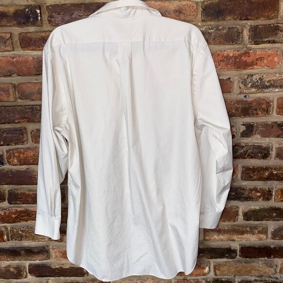 Colours Alexander Julian Tan Button Down Shirt Men's Size Large 16-16.5 32/33 - Picture 5 of 5